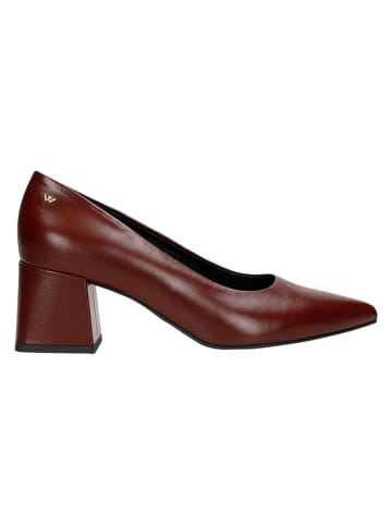 Wojas Leder-Pumps in Bordeaux