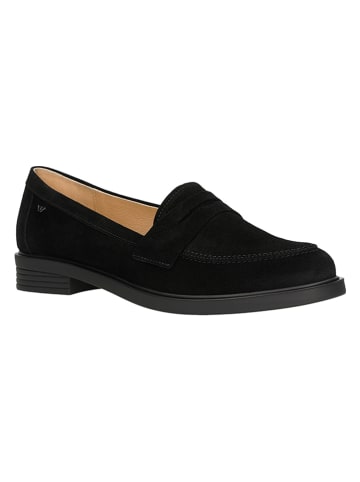 Wojas Leren mocassins zwart