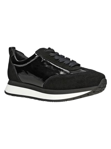 Wojas Leren sneakers zwart