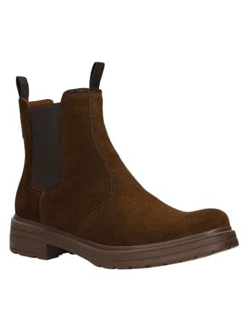 Wojas Leren chelseaboots bruin