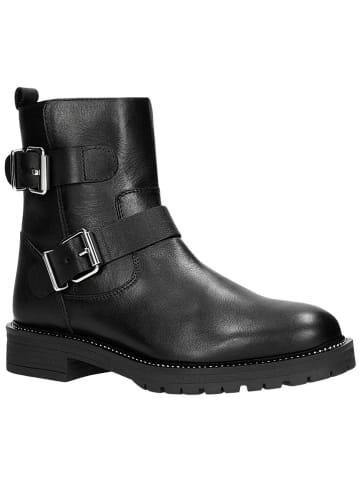 Wojas Leder-Boots in Schwarz