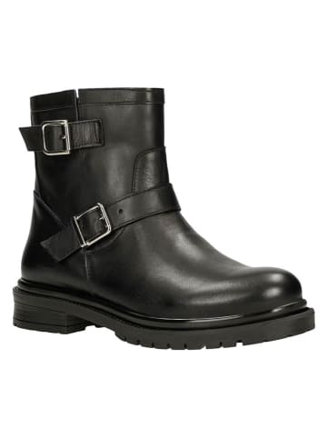 Wojas Leren boots zwart