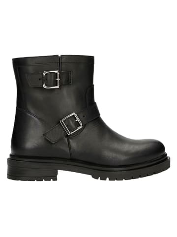 Wojas Leren boots zwart
