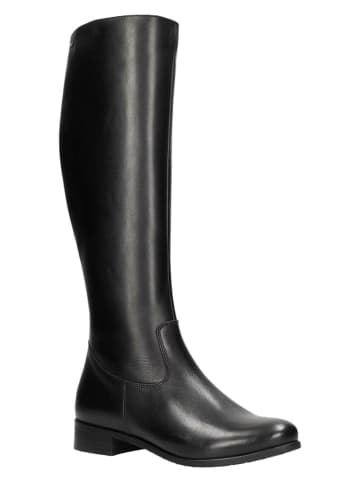 Wojas Skórzane kozaki w kolorze czarnym