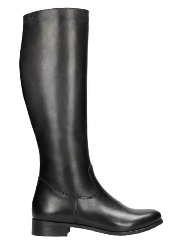 Wojas Skórzane kozaki w kolorze czarnym