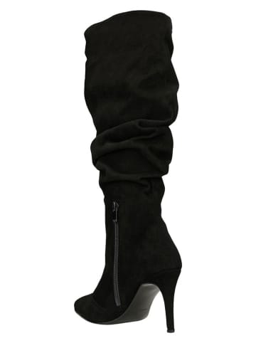 Wojas Leren laarzen zwart