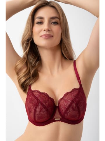 Gorsenia Biustonosz "Mira" w kolorze bordowym
