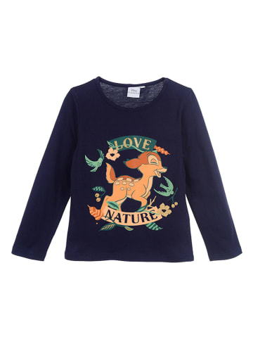 Disney Bambi Longsleeve "Bambi" in Dunkelblau