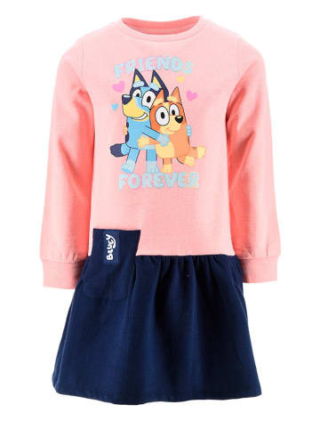 Bluey Kleid "Bluey" in Dunkelblau/ Rosa