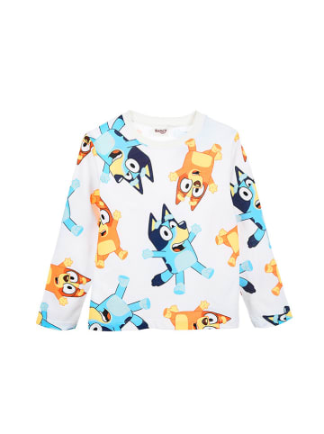 Bluey Longsleeve "Bluey" in Weiß