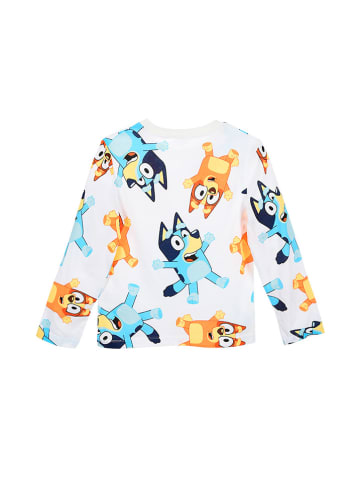 Bluey Longsleeve "Bluey" in Weiß