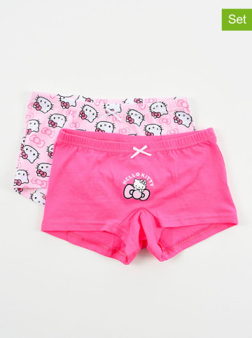 Hello Kitty Pełne majtki (2 pary) "Hello Kitty" w kolorze różowo-jasnoróżowym