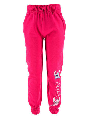 Lilo & Stitch Spodnie dresowe "Lilo & Stitch" w kolorze różowym