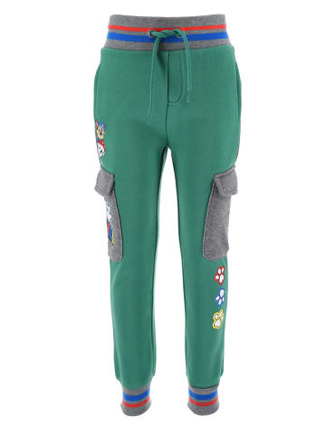 Paw Patrol Spodnie dresowe "Psi Patrol" w kolorze zielonym