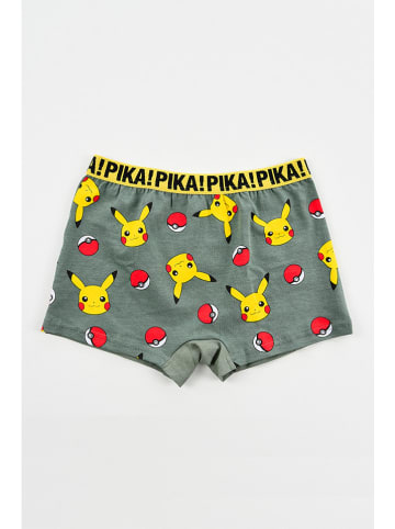 Pokémon 2-delige set: boxershorts "Pokemon" grijs/blauw
