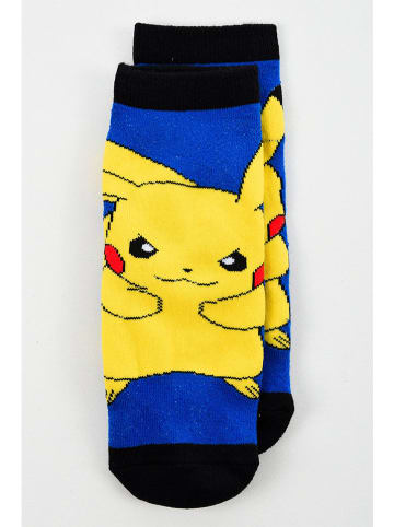 Pokémon Sokken "Pokemon" donkerblauw/geel