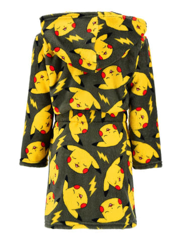 Pokémon Szlafrok "Pokemon" w kolorze antracytowo-żółtym