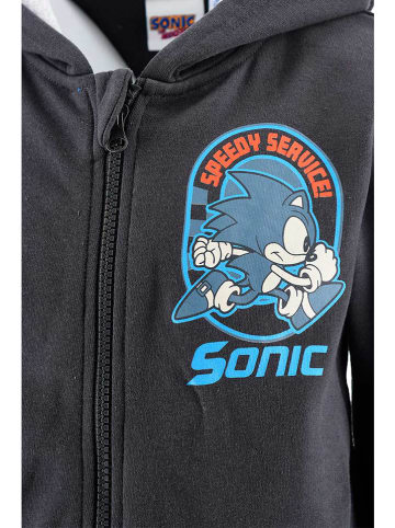 Sonic Sweatvest "Sonic" antraciet