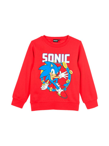 Sonic Sweatshirt "Sonic" in Rot