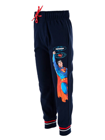 Superman Spodnie dresowe "Superman" w kolorze czarnym