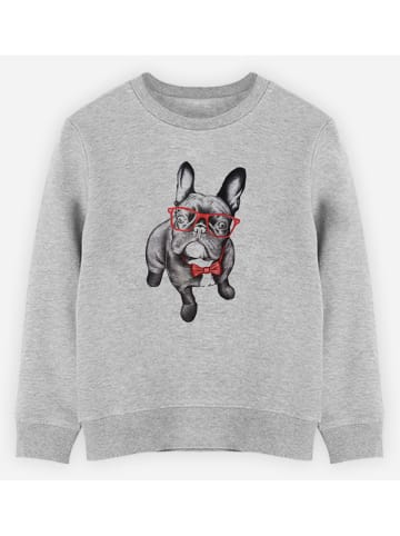 WOOOP Bluza "Happy dog" w kolorze szarym