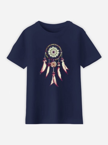 WOOOP Shirt "Dreamcatcher" donkerblauw
