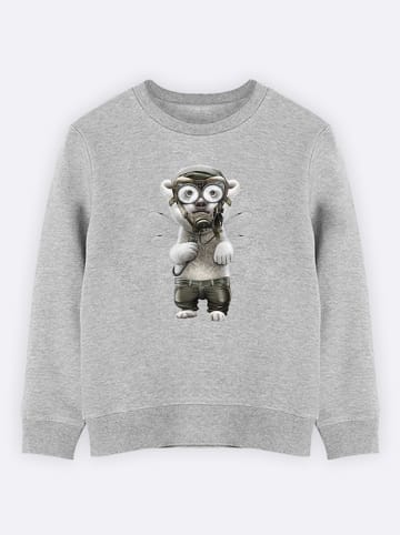 WOOOP Bluza "Pilot Polar" w kolorze szarym
