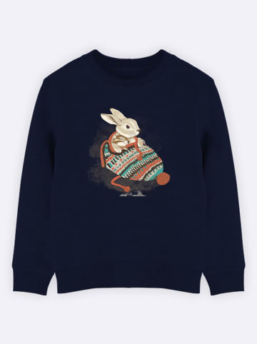 WOOOP Bluza w kolorze granatowym