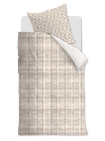 Rivièra Maison Flanell-Bettwäsche-Set ''Eleanor'' in Beige
