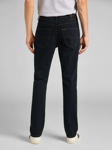 Lee Dżinsy "Brooklyn" - Slim fit - w kolorze granatowym