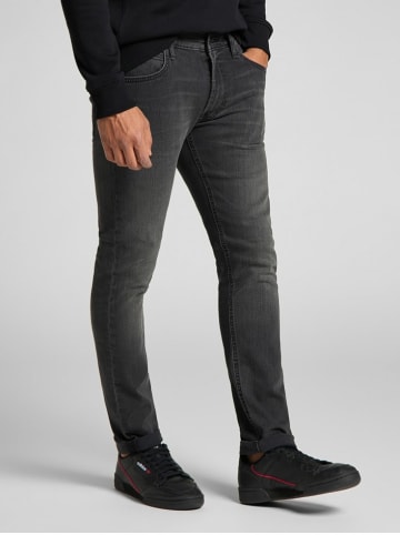 Lee Spijkerbroek "Luke Moto" - tapered fit - donkerblauw