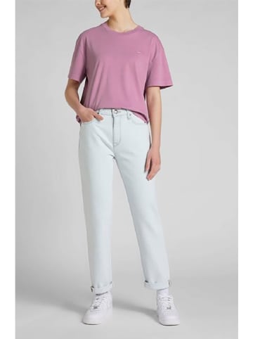 Lee Spijkerbroek "Carol" - mom fit - lichtblauw