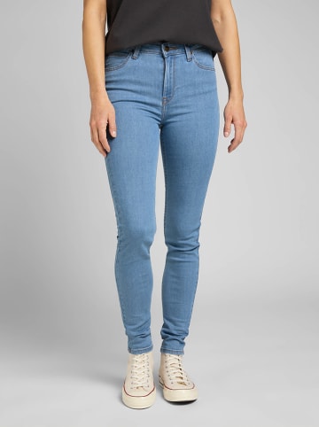 Lee Spijkerbroek "Scarlett" - skinny fit - lichtblauw