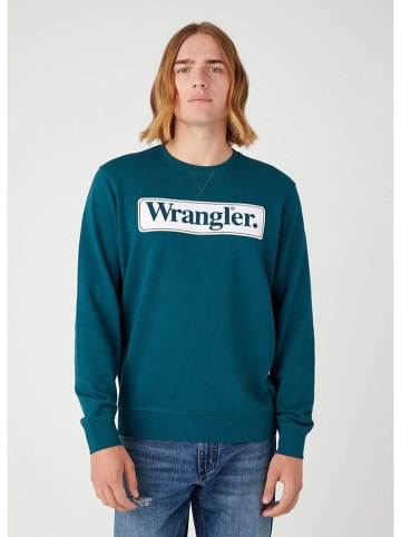 Wrangler Sweatshirt in Petrol