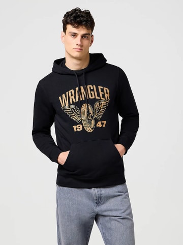 Wrangler Hoodie "Americana" in Dunkelblau