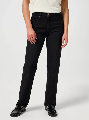 Wrangler Dżinsy "Sunset" - Regular fit - w kolorze czarnym