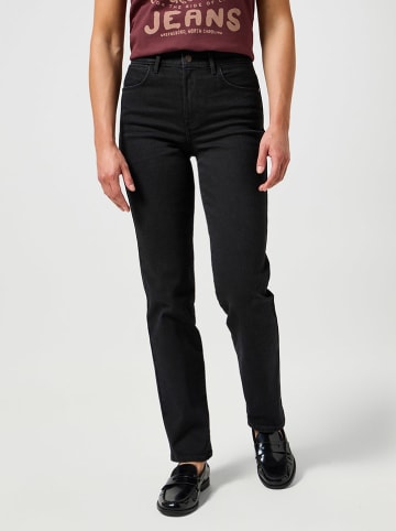 Wrangler Dżinsy - Regular fit - w kolorze czarnym