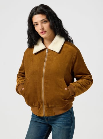 Wrangler Corduroyjas bruin