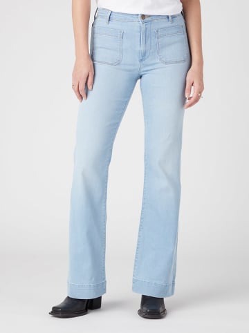Wrangler Spijkerbroek "West Coast" - flare fit - lichtblauw