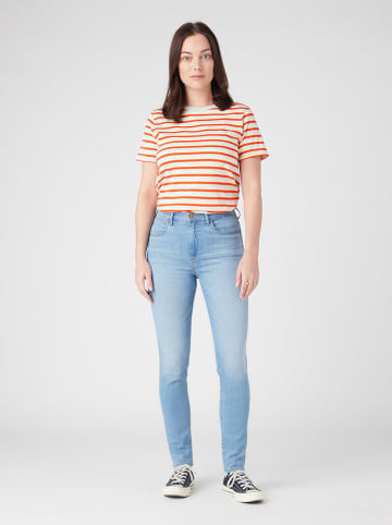 Wrangler Spijkerbroek "Brooklyn" - skinny fit - lichtblauw