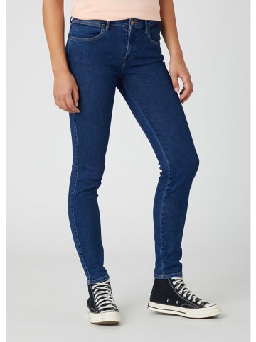 Wrangler Dżinsy "Willow" - Skinny fit - w kolorze granatowym