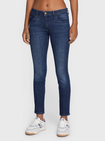Wrangler Dżinsy - Skinny fit - w kolorze granatowym