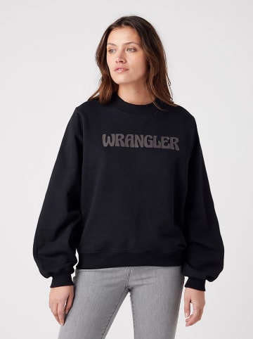 Wrangler Sweatshirt zwart