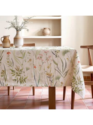 Mint Rugs Obrus "Tropical Jayla" w kolorze biało-zielono-jasnoróżowym