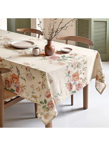 Mint Rugs Tischdecke "Natural Ankara" in Creme/ Grün/ Rosa