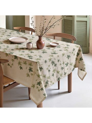 Mint Rugs Obrus "Natural Iri" w kolorze kremowo-zielonym