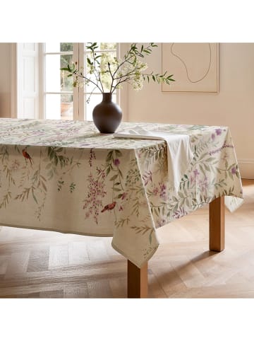 Mint Rugs Tafellaken "Natural Mariela" crème/groen/paars