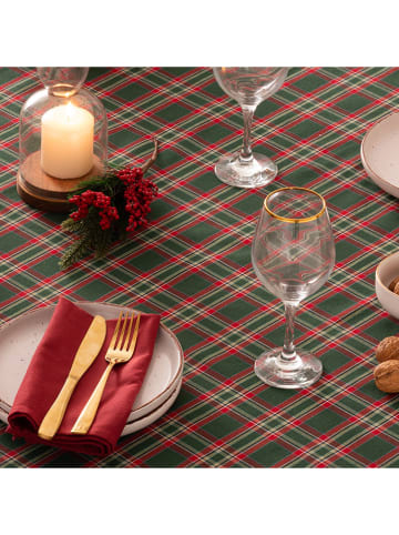 Mint Rugs Tafellaken "Naibi" groen