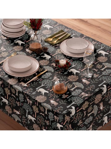 Mint Rugs Obrus "Christmas Artic" w kolorze czarnym