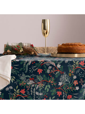 Mint Rugs Obrus "Christmas Miracle" w kolorze granatowo-zielonym